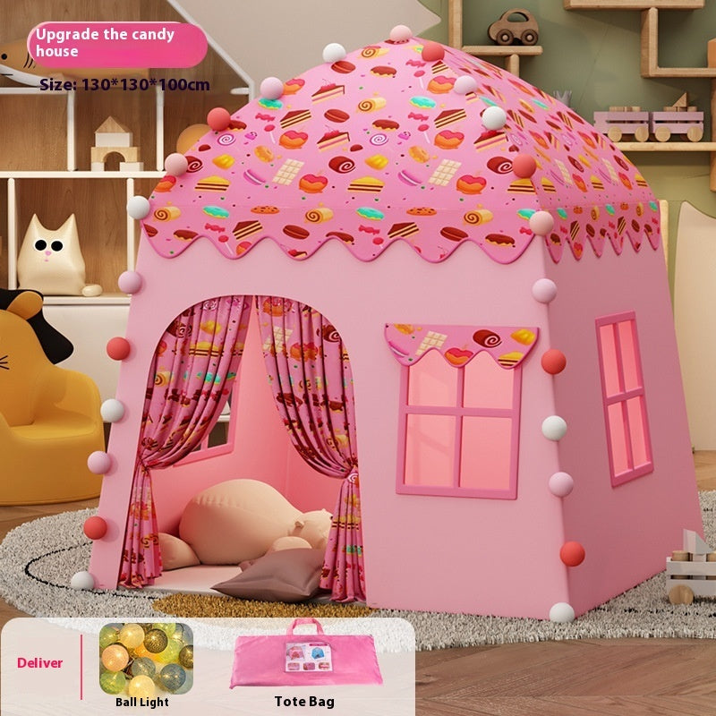 Girls' Separate Room Sleeping Beauty Castle Boys' Outdoor Tent Toy House
