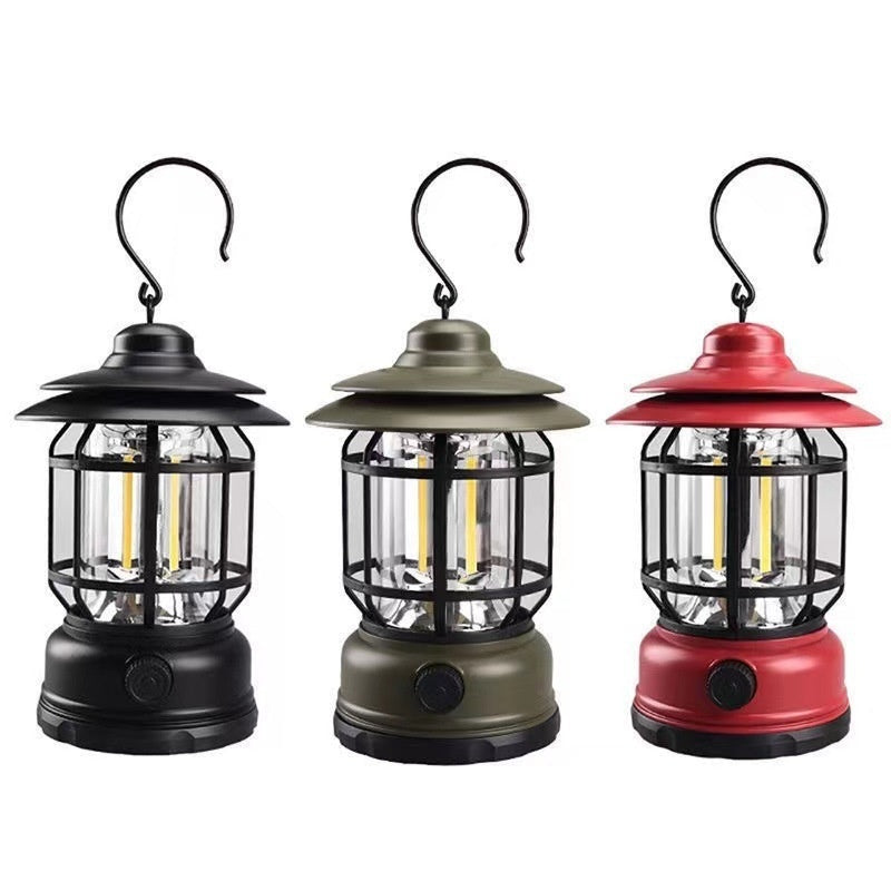 Portable Head Lamp Super Bright Portable Camping Barn Lantern Lamp For Booth