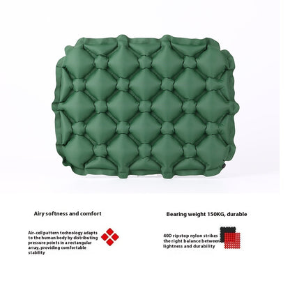 Outdoor Inflatable Camping Waterproof Gasket Lightweight Travel Mattress Office Cushion