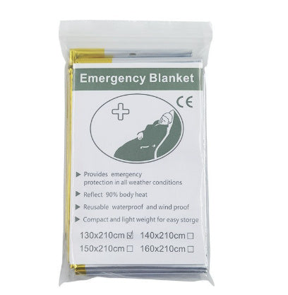 Earthquake Emergency Kit Outdoor Field Survival Life-Saving Blanket