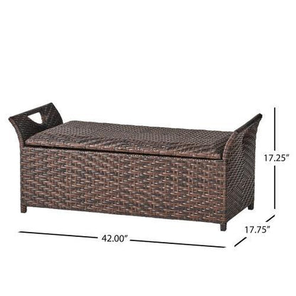 Fashion Wing Shaped Storage Bench With Hidden Storage Solution