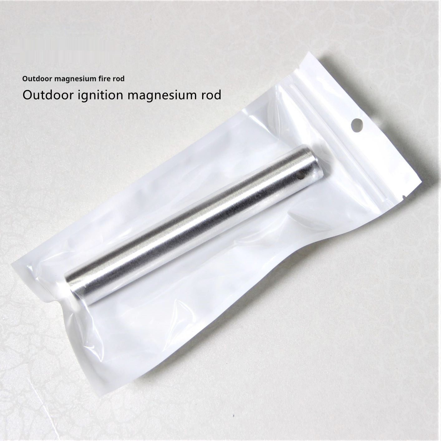Outdoor Flint Ignition And Combustion Supporting Magnesium Rod