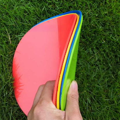 Football Landmark Pad Flat Sign Disc Game Target Soft