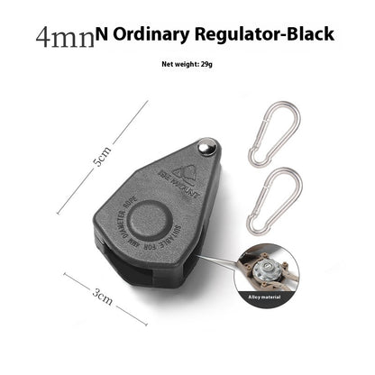 Outdoor Pulley Adjuster Tent Fixator