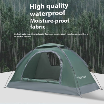 Outdoor Manual Tent Outdoor Camping Single Person Portable Simple Sun Protection Anti Mosquito Park Indoor Beach