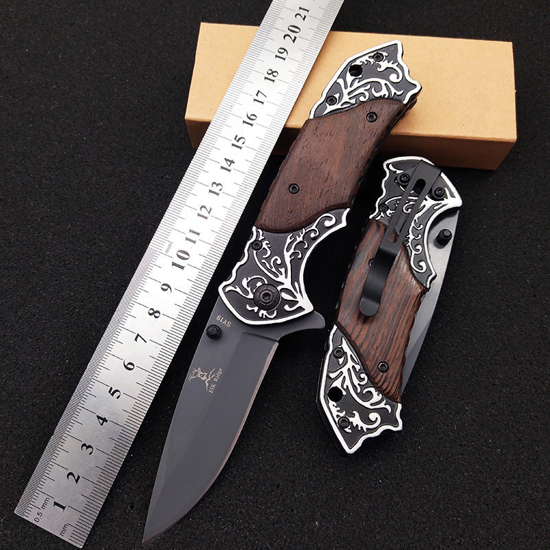 Outdoor Tool High Hardness Self-defense Folding Knife