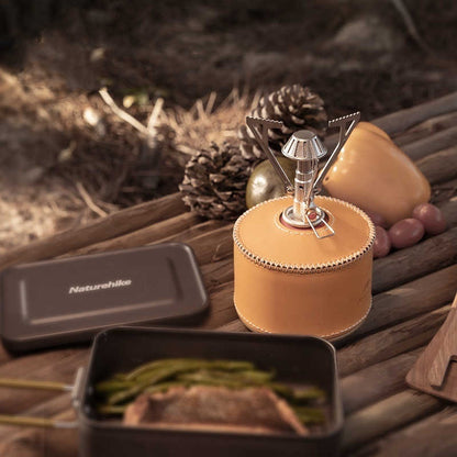 Mini Folding Integrated Stove Outdoor Ultra-light Gas Furnace Portable Picnic Stove