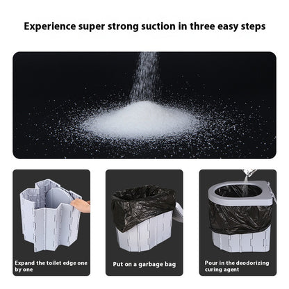 Curing Agent Urine Female Urine Coagulant Absorbent Outdoor Emergency Urine Bag Disposable Long-distance Driving Artifact