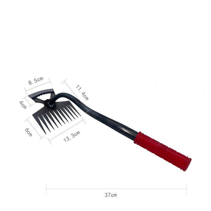 Gardening Flower Hoe Rake Multi-function Hoe Digging Tool For Wild Vegetables Dual-purpose Hoe