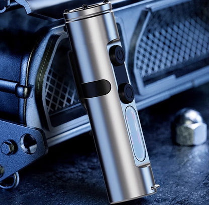 Keychain Flashlight Car Small Portable Strong Light Magnetic Suction