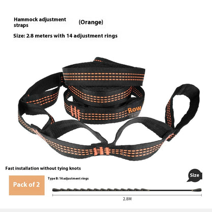 Quick Build Adjustable Distance Bandlet High Strength Polyester Hammock Strap