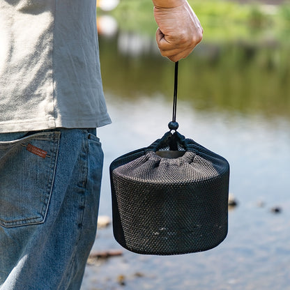Don't Miss It.The Portable Round Stainless Steel Charcoal Stove Allows You To Easily Create A Mobile Charcoal Fire Feast.