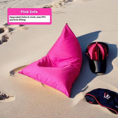 Outdoor Oxford Cloth Lazy Sofa Waterproof Tatami Coffee Shop Campsite Sofa