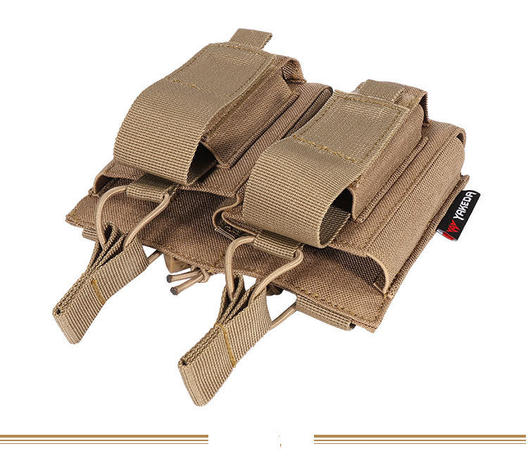 Dual Egg Tactical Dual Accessory Bag Multi-functional Military Fan Waist Bag
