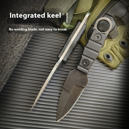 Outdoor Camping Portable High Hardness Small Straight Knife