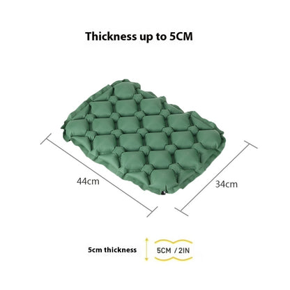 Outdoor Inflatable Camping Waterproof Gasket Lightweight Travel Mattress Office Cushion