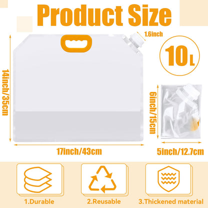 Super Large Ice Bath Bags Cold Bathtub Water Bag 10L Ice Bath Accessories Cold Plunge Accessories Portable Ice Bath Bag,Amazon Is Banned