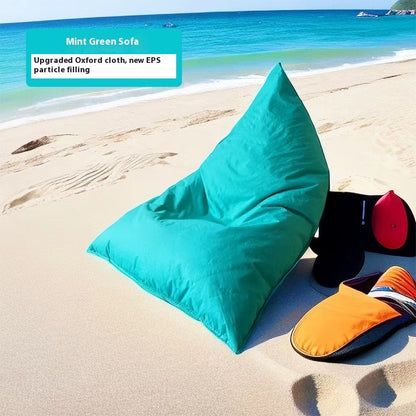 Outdoor Oxford Cloth Lazy Sofa Waterproof Tatami Coffee Shop Campsite Sofa