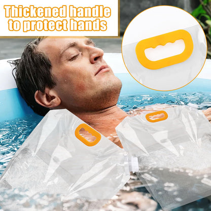 Super Large Ice Bath Bags Cold Bathtub Water Bag 10L Ice Bath Accessories Cold Plunge Accessories Portable Ice Bath Bag,Amazon Is Banned