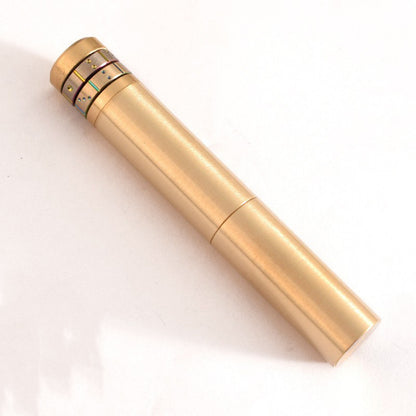 Nunchaku Second-generation Brass Oil Machine Creative Retro Old-fashioned Special-shaped Kerosene Lighter