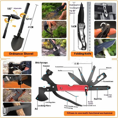 Outdoor Camping First Aid Kits Survival Tools Suit