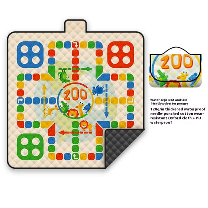 Outdoor Waterproof Moisture-proof Machine Washable Children Cartoon Oxford Cloth Picnic Mat