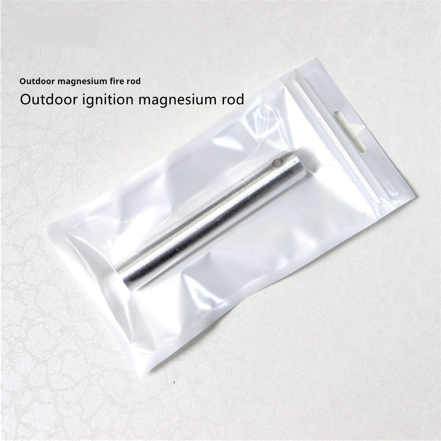 Outdoor Flint Ignition And Combustion Supporting Magnesium Rod