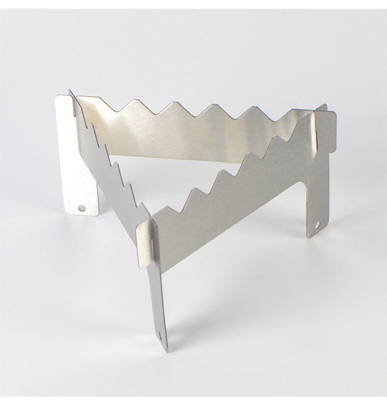 Outdoor Picnic Portable Small Simple Alcohol Stove Bracket 3 Pieces