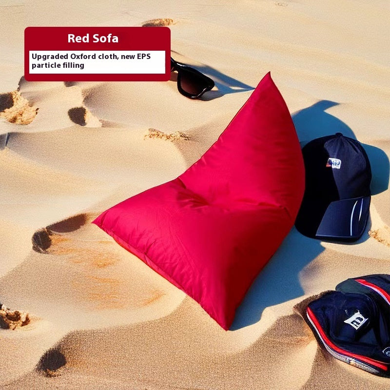 Outdoor Oxford Cloth Lazy Sofa Waterproof Tatami Coffee Shop Campsite Sofa