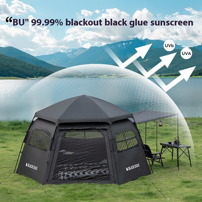 Outdoor Hexagonal Automatic Quickly Open Camping Tent