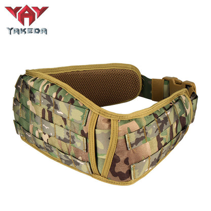 Camouflage Tactical Waist Cover Military Fan Outdoor Multi-functional Molle Belt