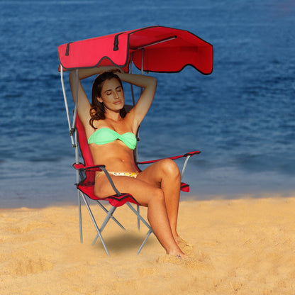 Camping Chair With Sunshade, Foldable Portable Rain Shelter Chair, Supports 330LBS, Banned On Walmart Platform