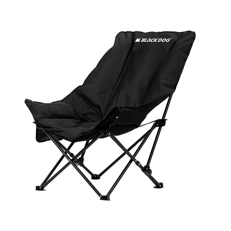Camping Recliner Portable Thickened Stool Beach Chair Outdoor Folding Chair